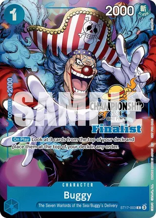 Buggy (CS 25-26 Finalist Card Set 1) #ST17-003-cs-25-26-finalist-card-set-1 · One Piece Promotion Cards One Piece card