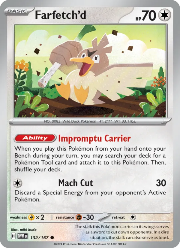 Farfetch'd full card art