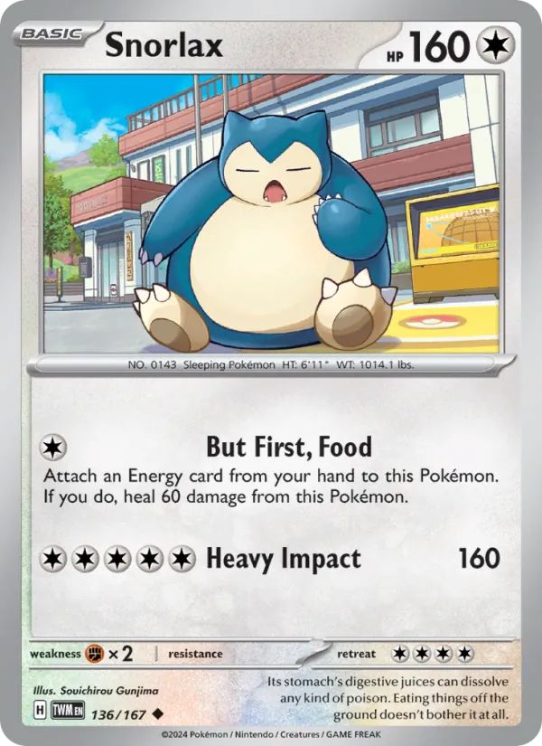 Snorlax full card art