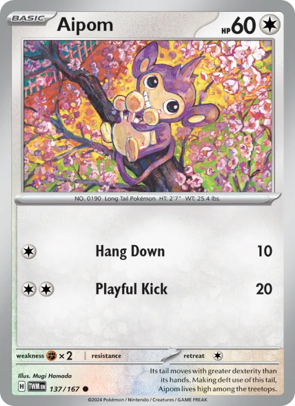 Aipom full card art