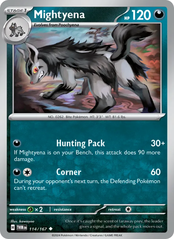 Mightyena full card art