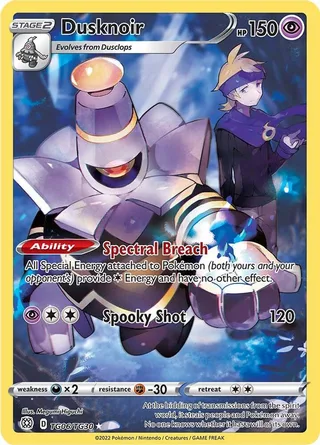 Dusknoir #TG06 · Brilliant Stars Trainer Gallery Pokémon card