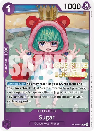 Sugar (Judge Pack Vol. 6) #OP10-065-judge-pack-vol-6 · One Piece Promotion Cards One Piece card