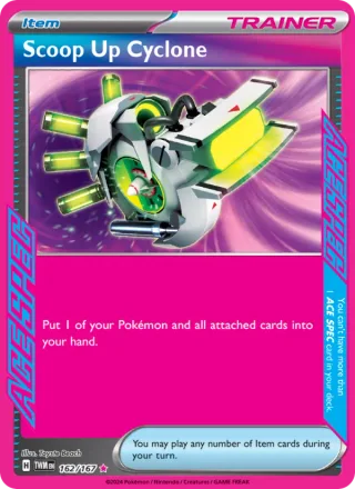 Scoop Up Cyclone #162 · Twilight Masquerade Pokémon card