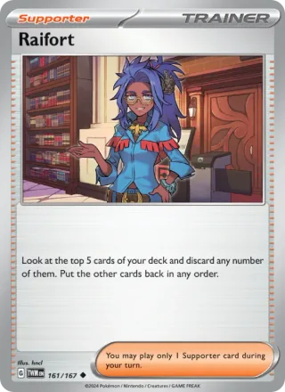 Raifort #161 · Twilight Masquerade Pokémon card