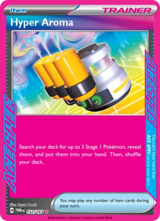 Hyper Aroma #152 · Twilight Masquerade Pokémon card