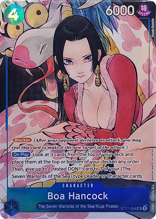 Boa Hancock (Illustration Box Vol.1) (Textured) full card art