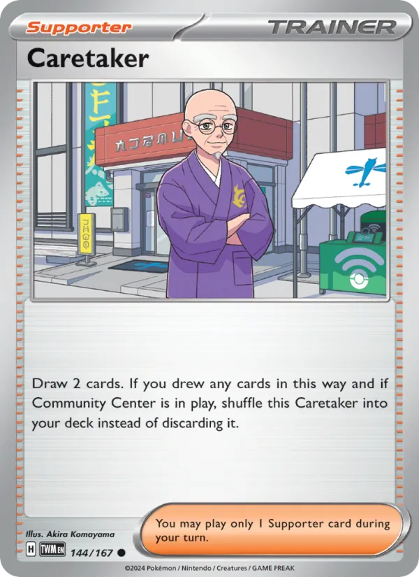 Caretaker full card art