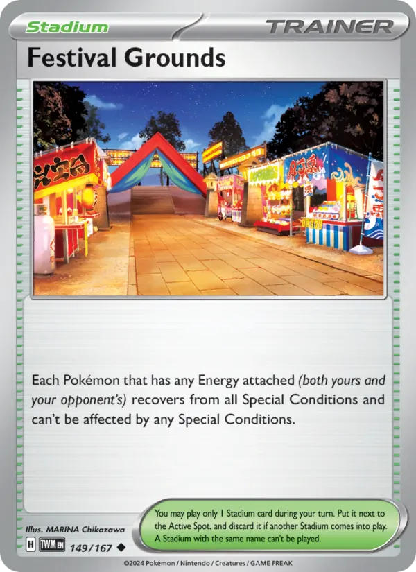 Festival Grounds full card art