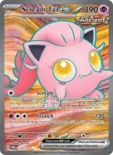 Scream Tail ex · Twilight Masquerade Pokémon card