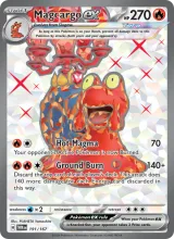 Magcargo ex · Twilight Masquerade Pokémon card