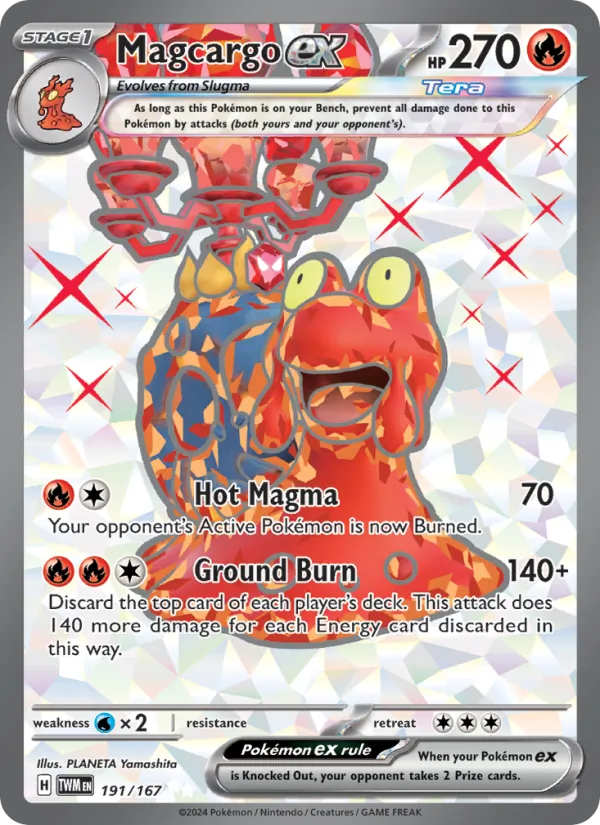 Magcargo ex full card art