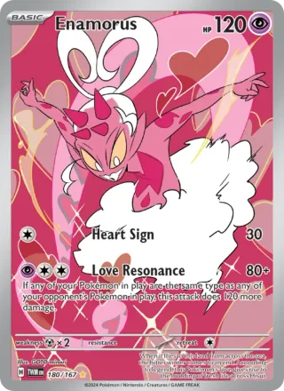Enamorus #180 · Twilight Masquerade Pokémon card