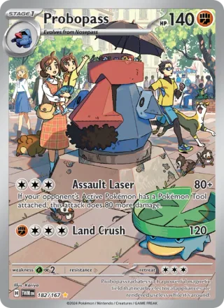 Probopass #182 · Twilight Masquerade Pokémon card