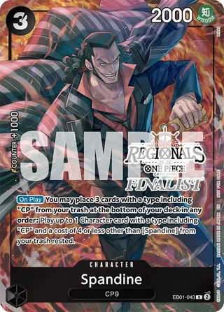 Spandine (Offline Regional Finalist Card Set 2025 Vol.1) #EB01-043-offline-regional-finalist-card-set-2025-vol-1 · One Piece Promotion Cards One Piece card