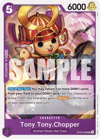Tony Tony.Chopper #OP09-068 · Emperors in the New World One Piece card