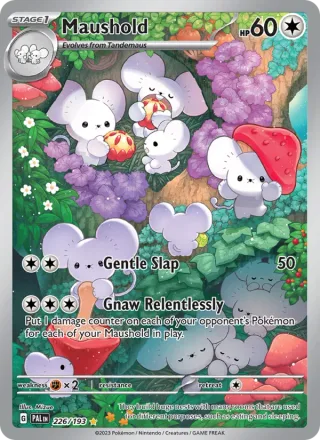Maushold #226 · Paldea Evolved Pokémon card