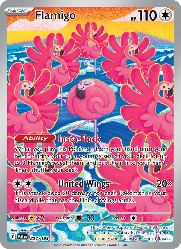 Flamigo full card art