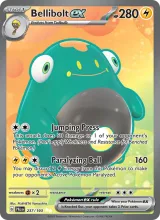 Bellibolt ex · Paldea Evolved Pokémon card