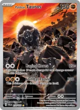 Paldean Tauros · Paldea Evolved Pokémon card