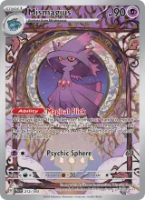 Mismagius · Paldea Evolved Pokémon card