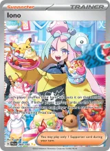Iono · Paldea Evolved Pokémon card