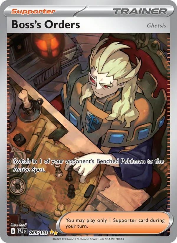 Boss's Orders full card art