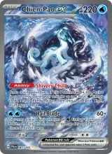 Chien-Pao ex · Paldea Evolved Pokémon card