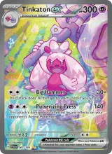 Tinkaton ex · Paldea Evolved Pokémon card