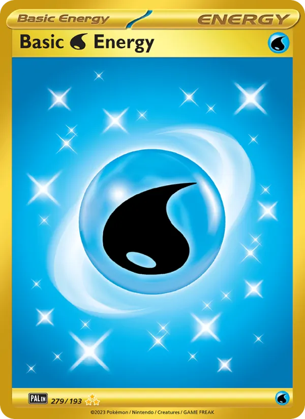 Basic Water Energy full card art