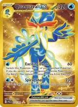 Quaquaval ex · Paldea Evolved Pokémon card