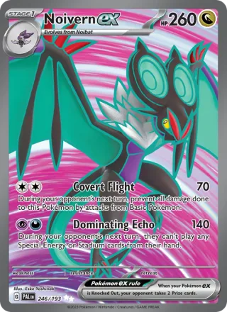 Noivern ex #246 · Paldea Evolved Pokémon card