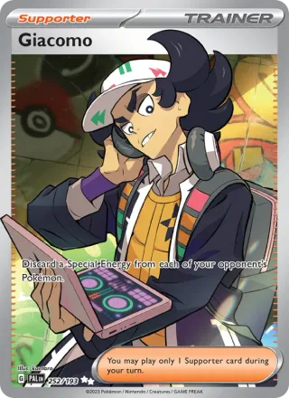 Giacomo #252 · Paldea Evolved Pokémon card
