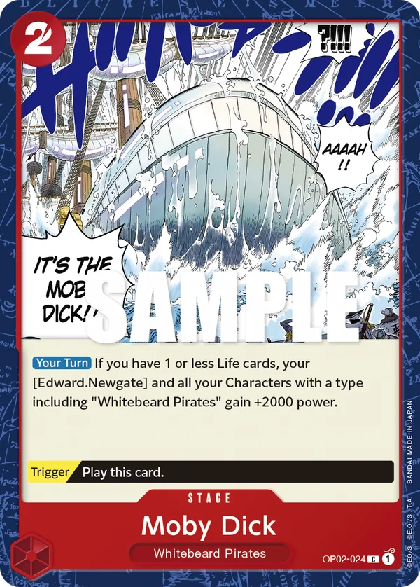 Moby Dick full card art