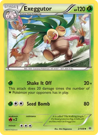 Exeggutor #2 · Roaring Skies Pokémon card