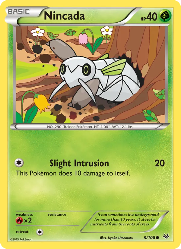 Nincada full card art