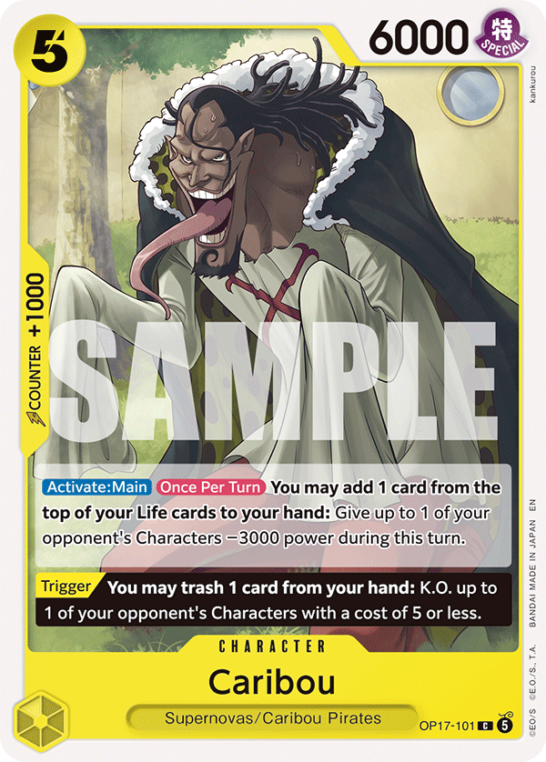 Caribou full card art