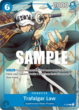 Trafalgar Law (Tournament Pack Vol. 1) #P-009-tournament-pack-vol-1 · One Piece Promotion Cards One Piece card