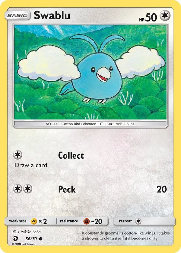 Swablu full card art