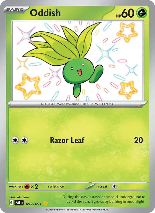 Oddish full card art