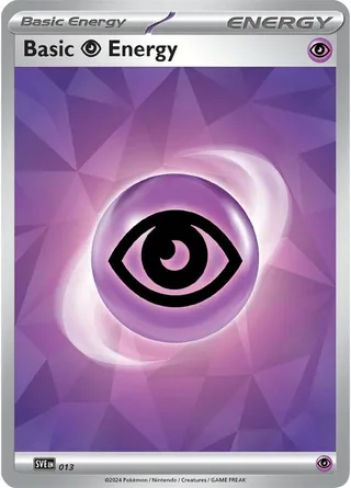 Psychic Energy #013 · Scarlet & Violet Energy Pokémon card