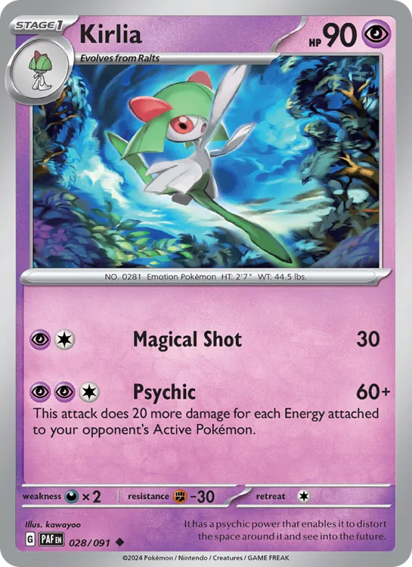 Kirlia full card art