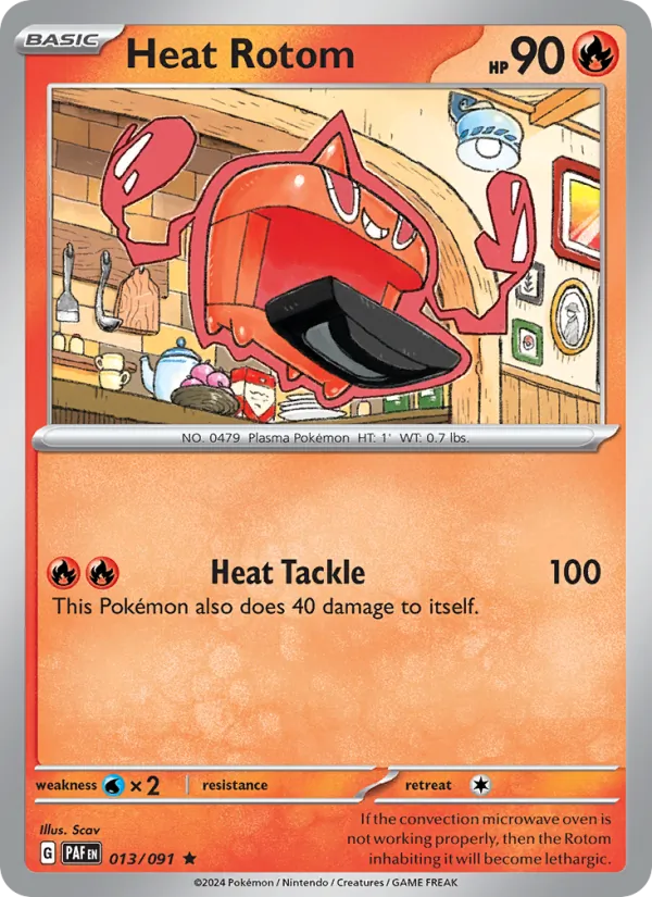 Heat Rotom full card art