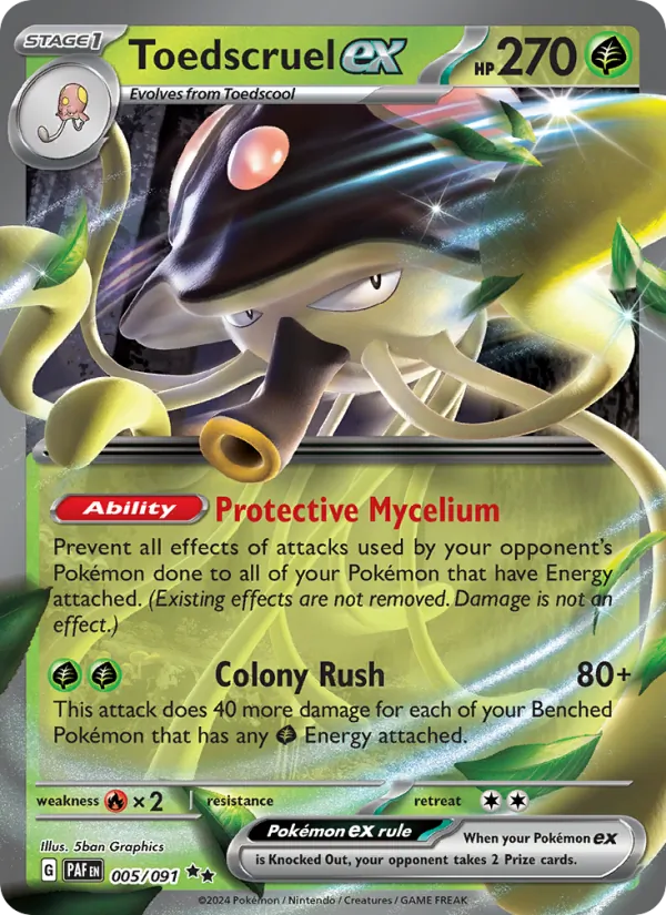 Toedscruel ex full card art