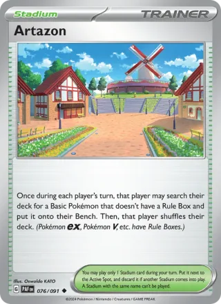 Artazon #076 · Paldean Fates Pokémon card