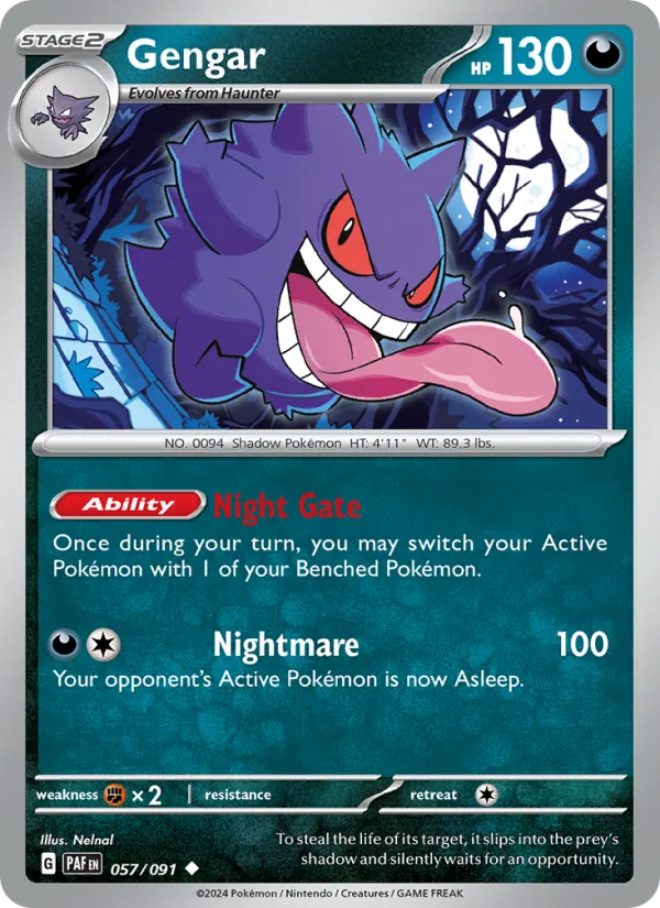 Gengar full card art