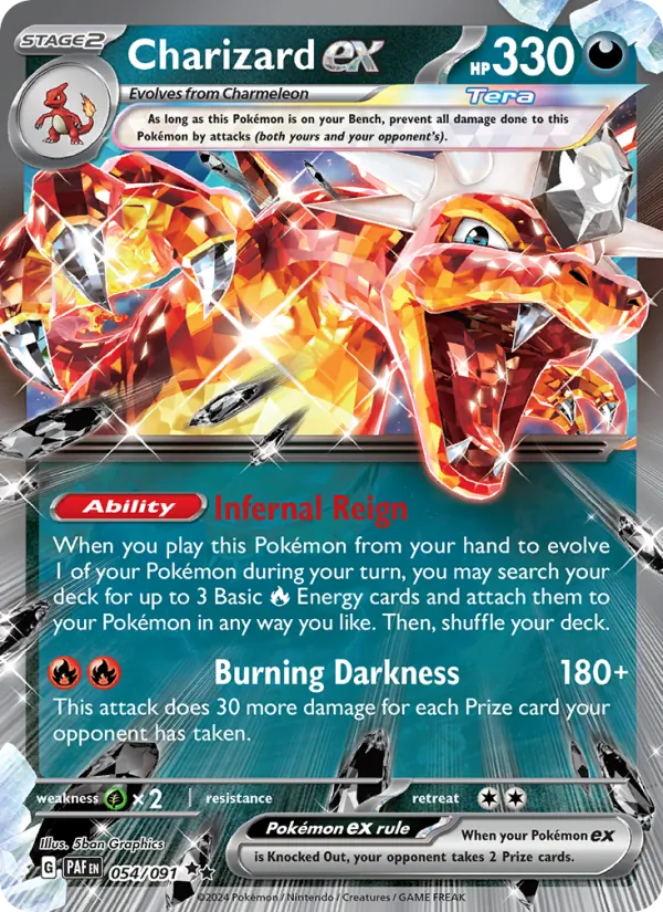Charizard ex full card art