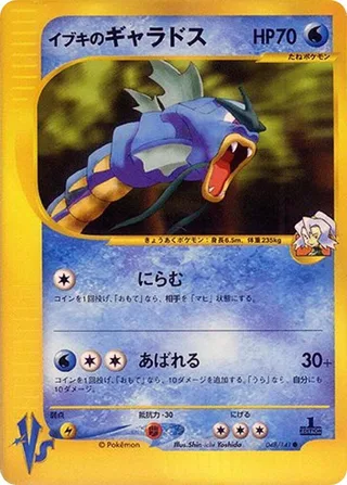 Clair's Gyarados #048 · Pokemon VS Pokémon Japan card