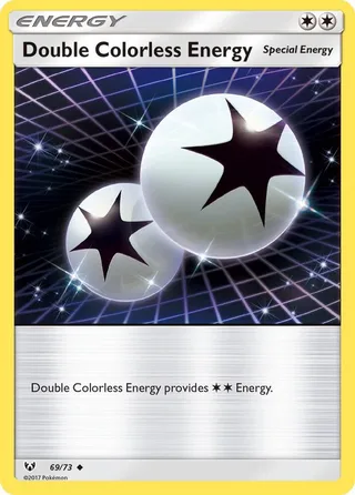 Double Colorless Energy #69 · Shining Legends Pokémon card