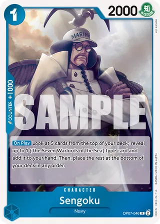 Sengoku #OP07-046 · 500 Years in the Future One Piece card